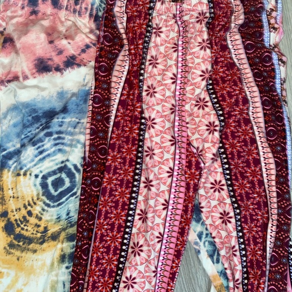 Bohemian Patterned Flare Pants Set - Picture 2 of 5